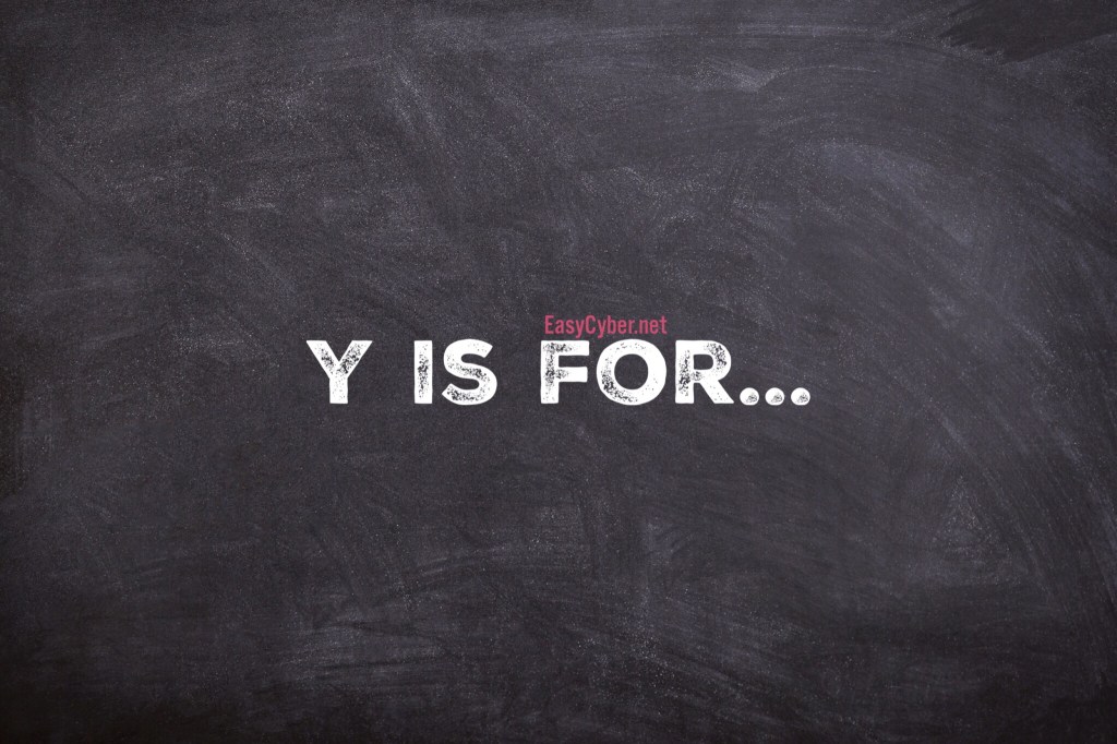 Y is for&nbsp;…